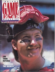 1988 Cleveland Indians Game Face vol. 2 No.3 cover