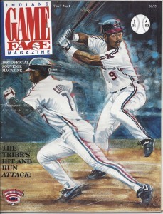 1993 Game Face Lofton & Baerga vol.7 No.1 cover