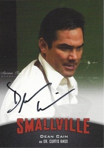 Dean Cain Autograph Cryptozoic Smallville Superman