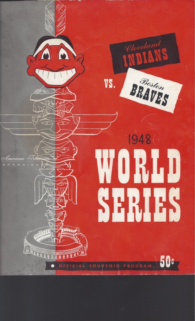 1948 World Series ProgramAmerican Treasures Appraisals