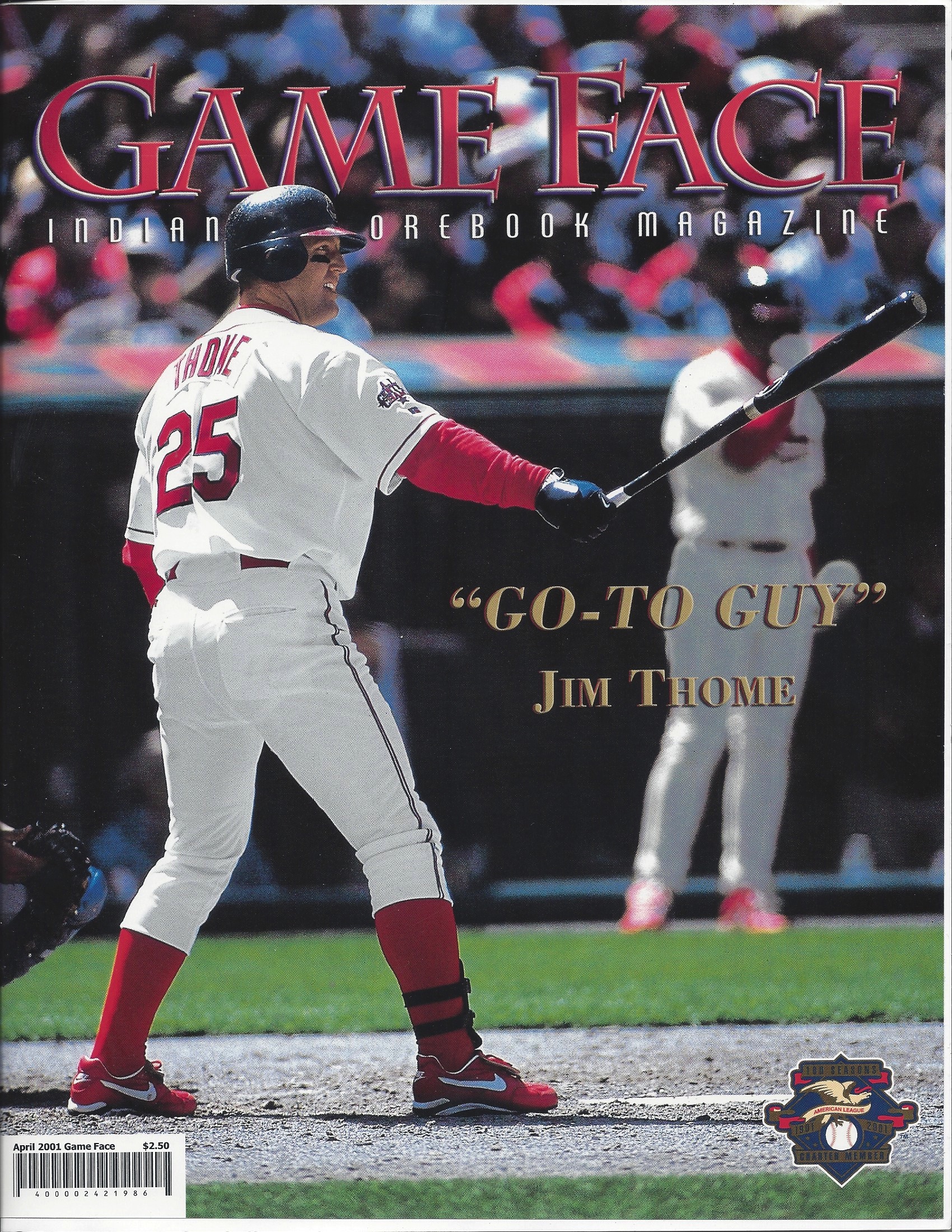 2001 Cleveland Indians Archives American Treasures AppraisalsAmerican